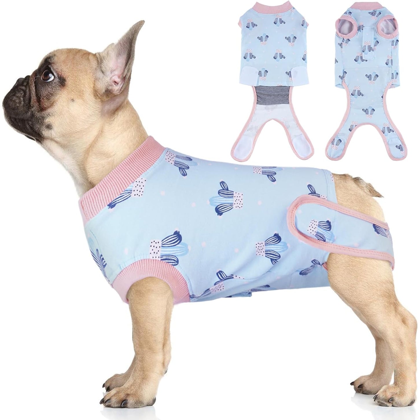 Dog Recovery Suit after Surgery,Breathable Dog Surgery Recovery Suit for Female Male Dogs Cats,Dog Surgical Onesie for Spay Neuter Surgery,E-Collar Cone Alternative Anti-Licking Abdominal Wound