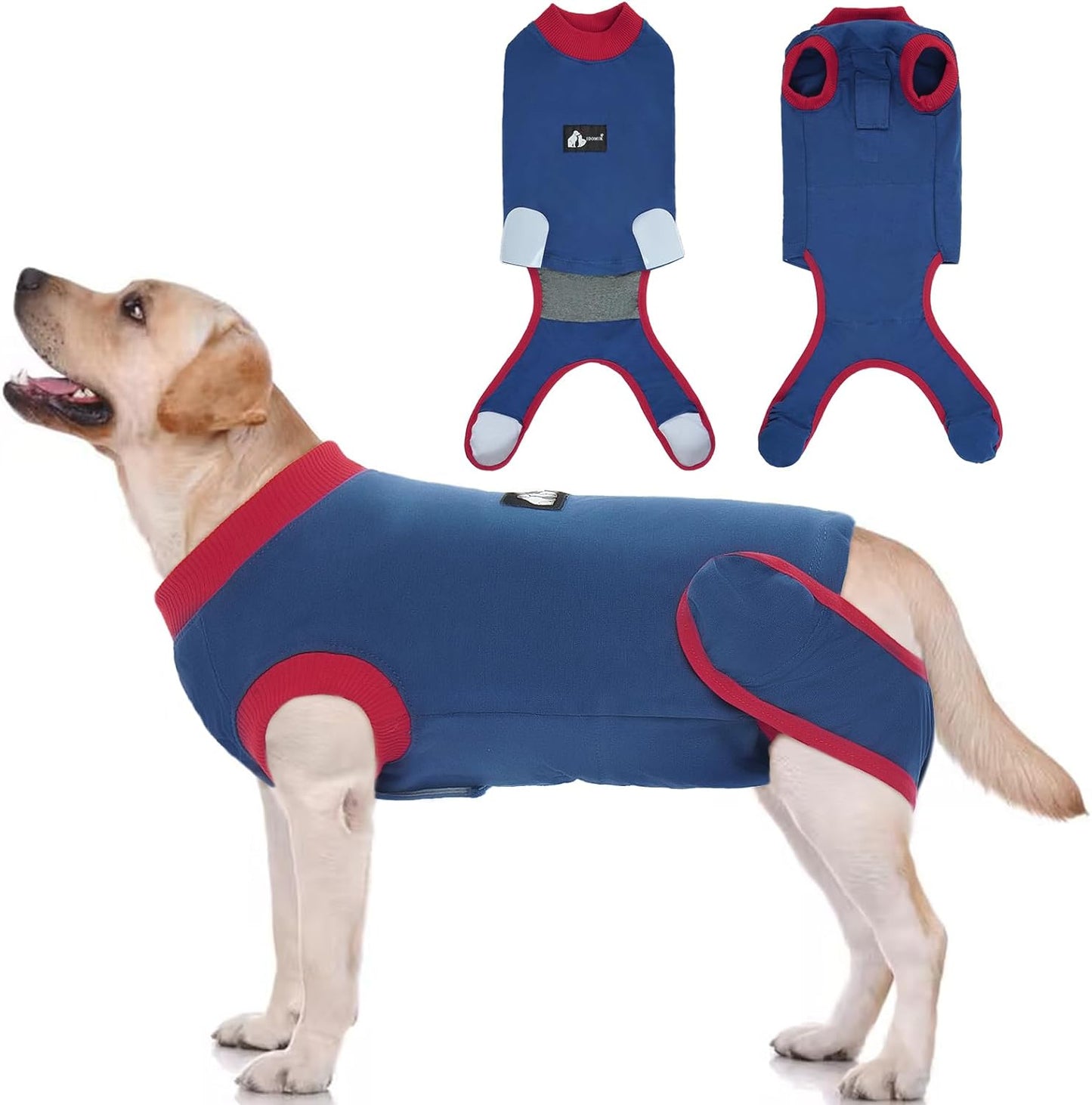 Dog Recovery Suit after Surgery,Breathable Dog Surgery Recovery Suit for Female Male Dogs Cats,Dog Surgical Onesie for Spay Neuter Surgery,E-Collar Cone Alternative Anti-Licking Abdominal Wound