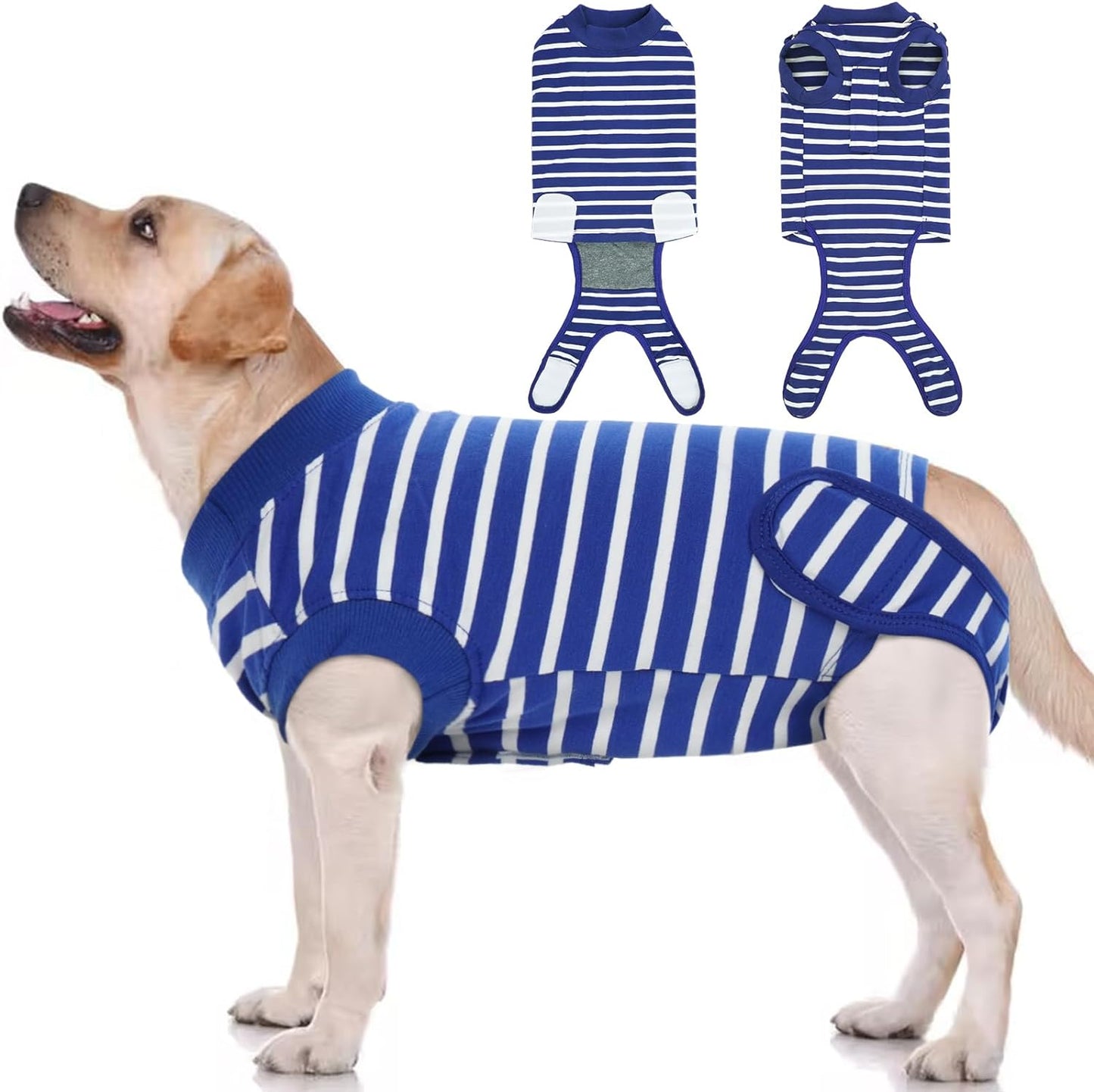 Dog Recovery Suit after Surgery,Breathable Dog Surgery Recovery Suit for Female Male Dogs Cats,Dog Surgical Onesie for Spay Neuter Surgery,E-Collar Cone Alternative Anti-Licking Abdominal Wound