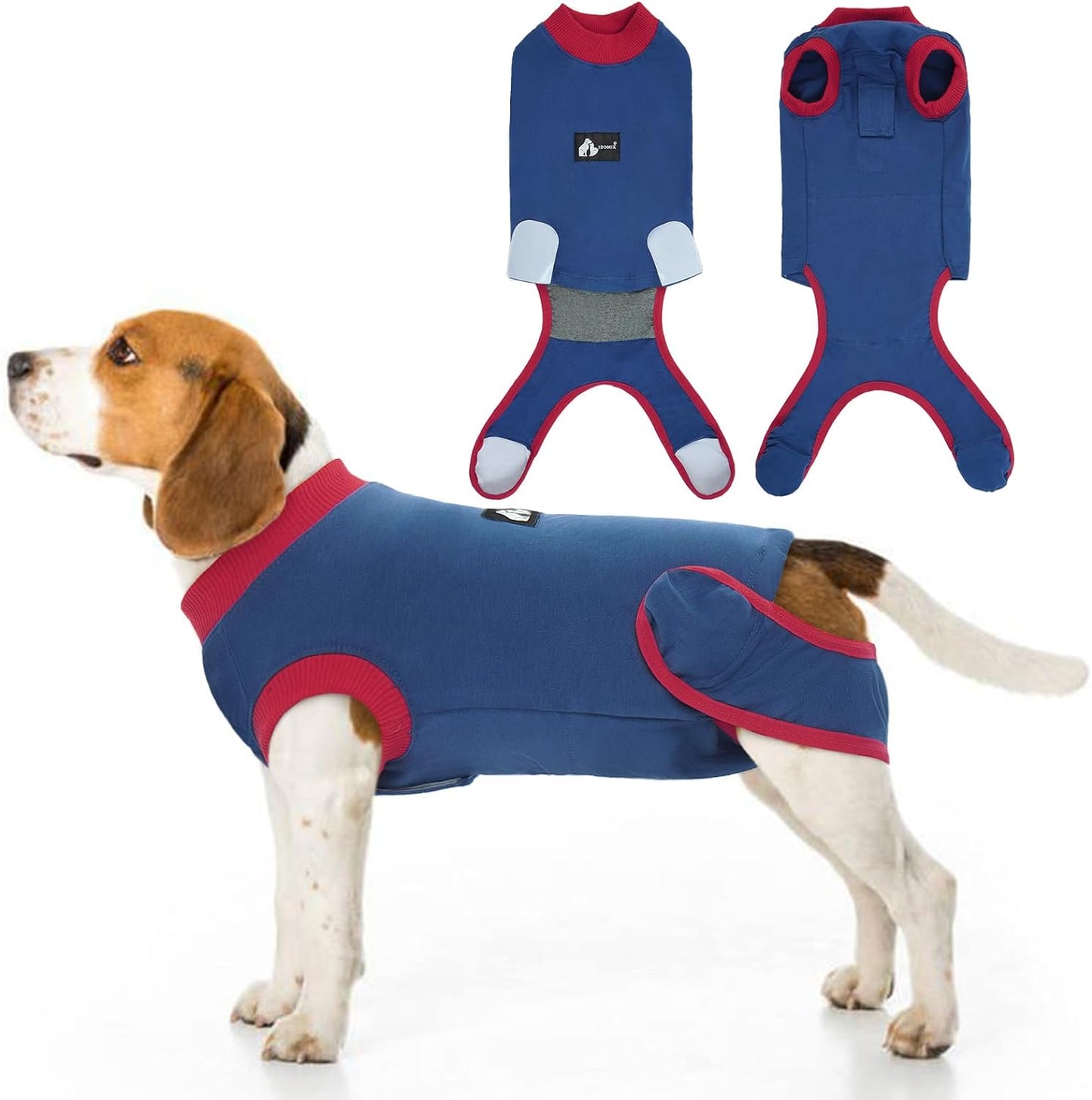 Dog Recovery Suit after Surgery,Breathable Dog Surgery Recovery Suit for Female Male Dogs Cats,Dog Surgical Onesie for Spay Neuter Surgery,E-Collar Cone Alternative Anti-Licking Abdominal Wound