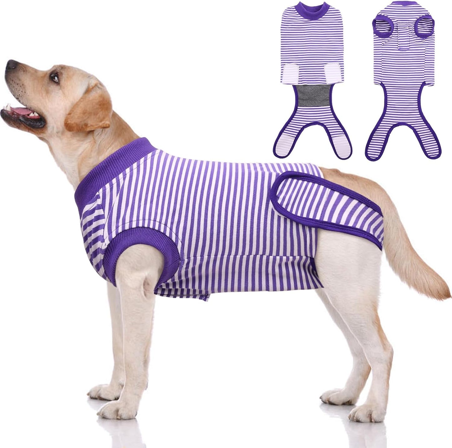 Dog Recovery Suit after Surgery,Breathable Dog Surgery Recovery Suit for Female Male Dogs Cats,Dog Surgical Onesie for Spay Neuter Surgery,E-Collar Cone Alternative Anti-Licking Abdominal Wound