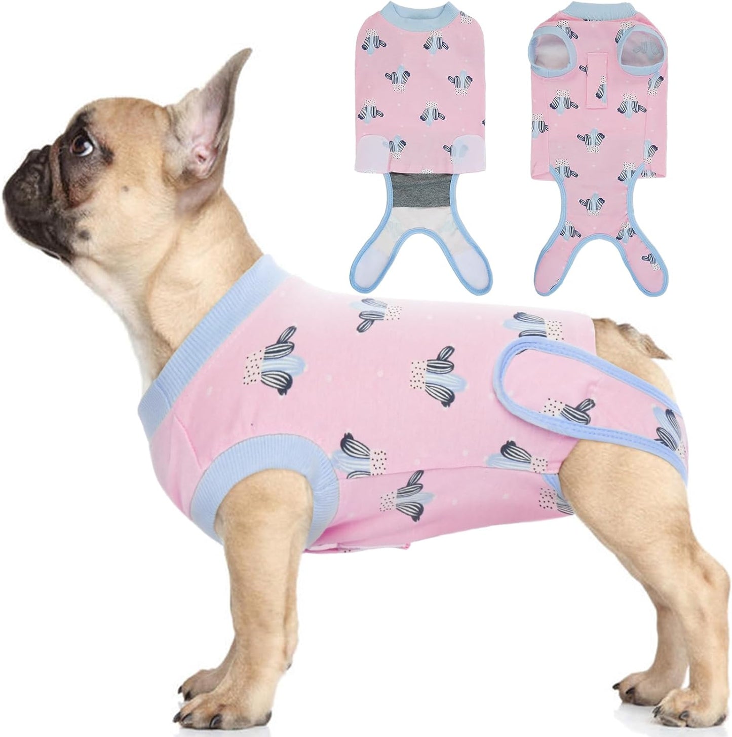 Dog Recovery Suit after Surgery,Breathable Dog Surgery Recovery Suit for Female Male Dogs Cats,Dog Surgical Onesie for Spay Neuter Surgery,E-Collar Cone Alternative Anti-Licking Abdominal Wound